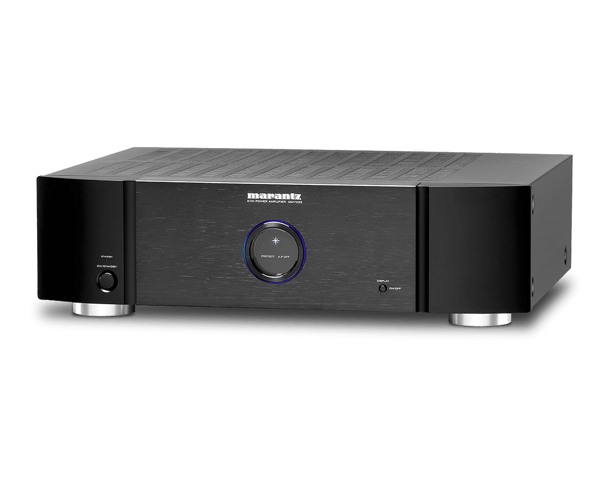 Marantz MM7025 Amplificatore finale Current Feedback , nero 140W x 2ch su 8 Ohm - TechSoundSystem.com