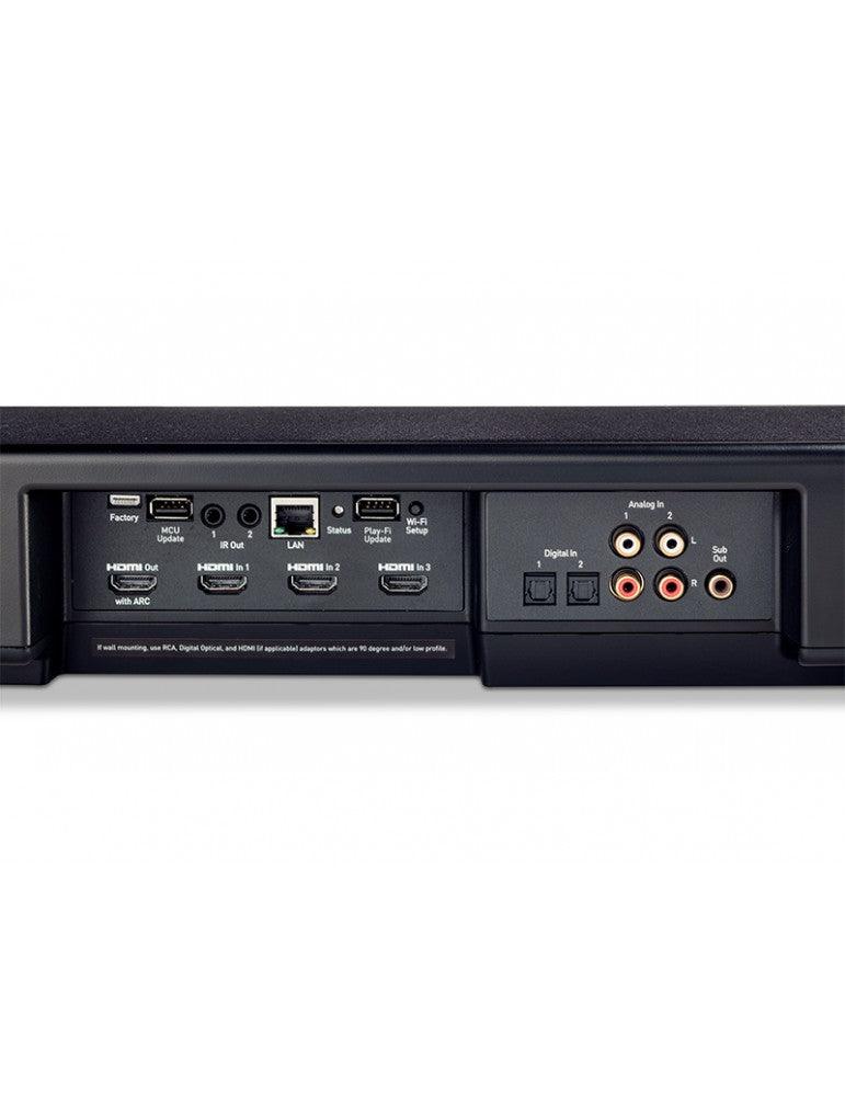 Martin Logan CADENCE Soundbar ultra slim 130W, posizionamento in appoggio o a parete - TechSoundSystem.com