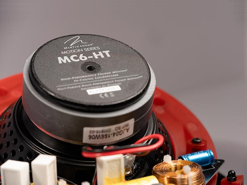 MARTIN LOGAN MC6-HT Diffusore 2 vie soffitto rotonda angolo 49° Folded Motion coppia 150w - TechSoundSystem.com