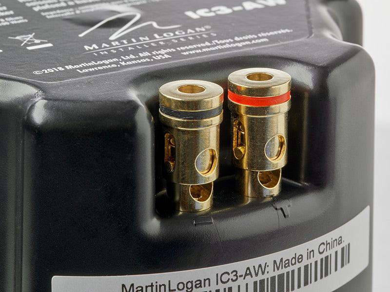 MARTIN LOGAN IC3-AW Diffusore 2 vie incasso rotonda all weather Crossover VojtkoTM 100w coppia - TechSoundSystem.com