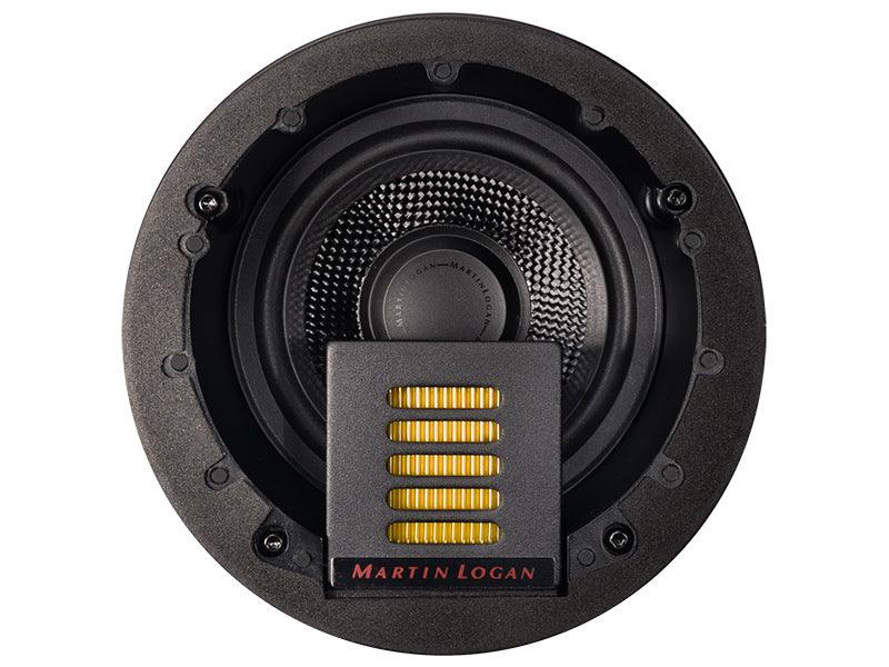 MARTIN LOGAN MC4 diffusore 2 vie da soffitto rotondo woofer fibra di vetro tweeter Folded Motion coppia 12ow - TechSoundSystem.com