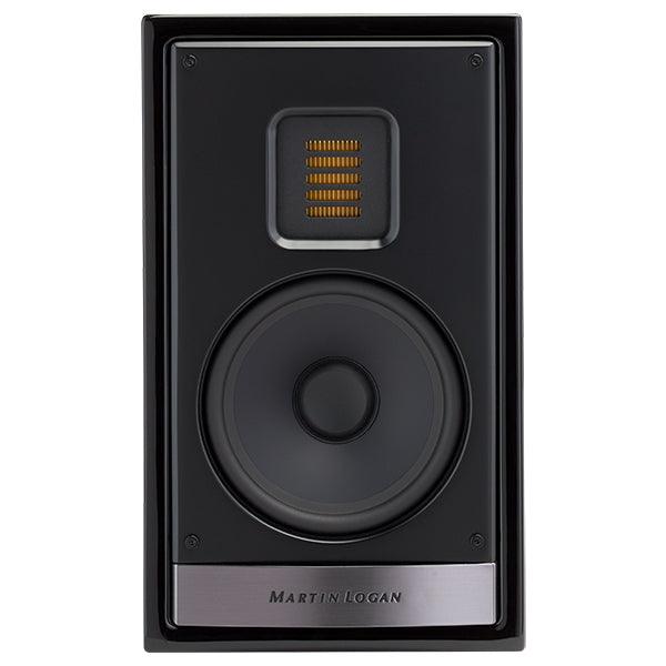 Martin Logan Motion 15i BLACK Coppia Diffusori bookshelf a 2 vie, woofer/midrange da 133mm, tweeter a nastro Folded MotionTM, 20-200W, 92dB - TechSoundSystem.com