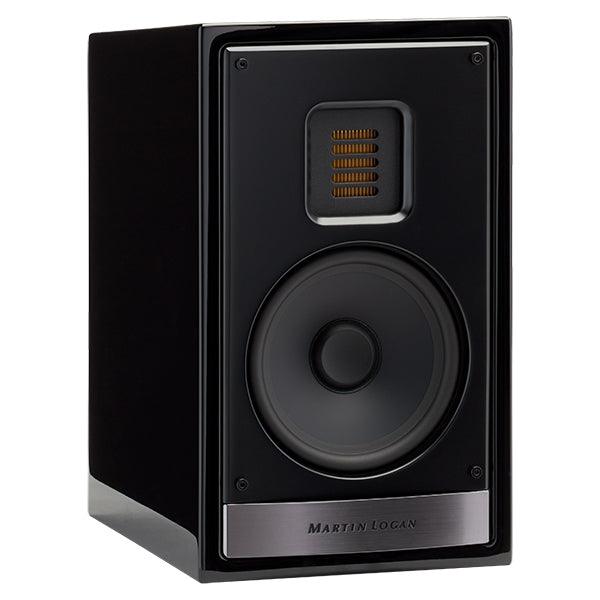 Martin Logan Motion 15i BLACK Coppia Diffusori bookshelf a 2 vie, woofer/midrange da 133mm, tweeter a nastro Folded MotionTM, 20-200W, 92dB - TechSoundSystem.com