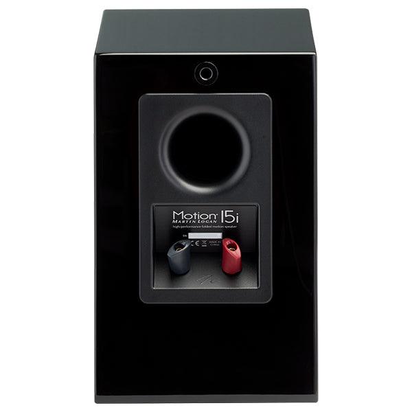Martin Logan Motion 15i BLACK Coppia Diffusori bookshelf a 2 vie, woofer/midrange da 133mm, tweeter a nastro Folded MotionTM, 20-200W, 92dB - TechSoundSystem.com