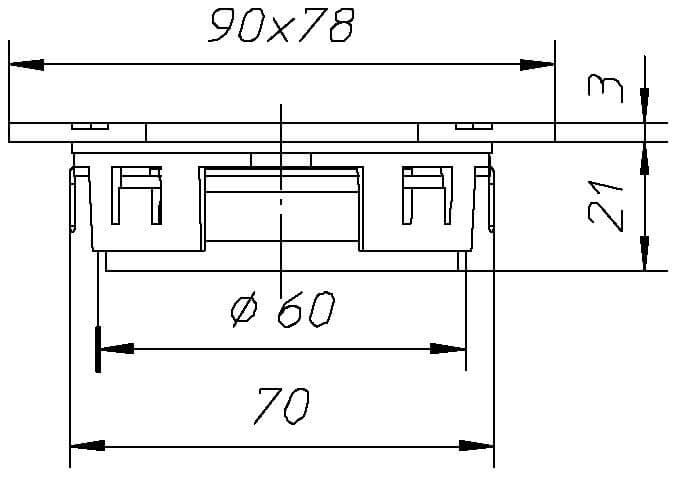 Ciare HT200 tweeter 0,75" con potenza di 100 W e 60 W RMS a 8 Ohm di impedenza - TechSoundSystem.com