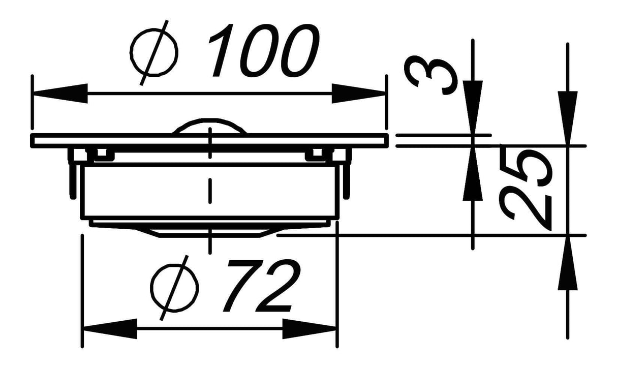 Ciare HTB260 tweeter 200 W e 100 W RMS a 8 Ohm di impedenza e diametro di 26 mm - TechSoundSystem.com