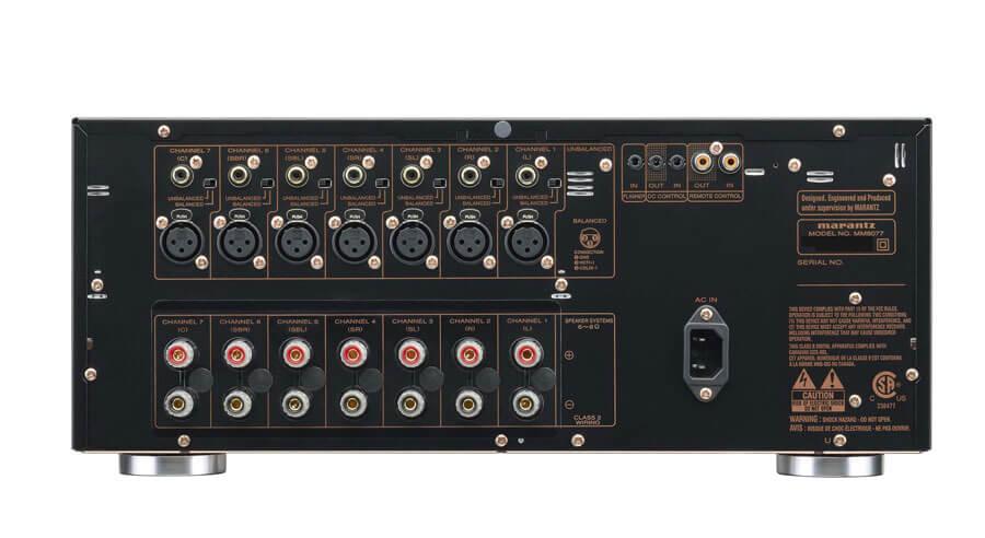 Marantz MM8077 Amplificatore finale 7x 180W (6 ohm), Finale Current feedback discreto - TechSoundSystem.com