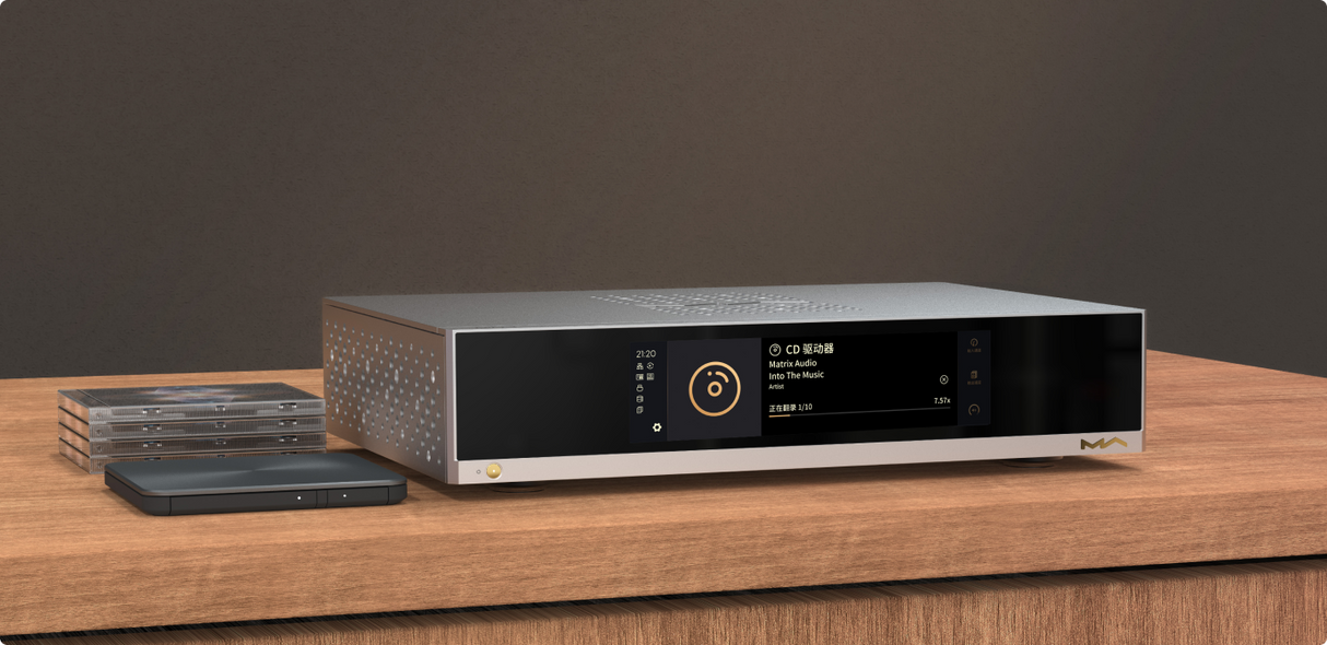 Matrix Audio MD-1 amplificatore integrato con streamer 8 Ohm 150W