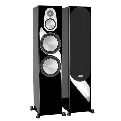 Monitor Audio SILVER 500 6G diffusori da pavimento a 3 vie, reflex posteriore con tecnologia Hive II 250W (coppia) - TechSoundSystem.com