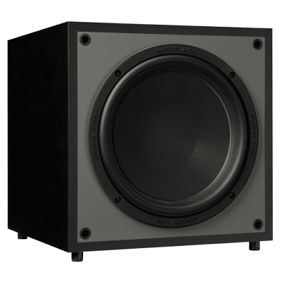 MONITOR Audio MRW-10 subwoofer attivo bass reflex con amplificatore incorporato 100 watt - TechSoundSystem.com
