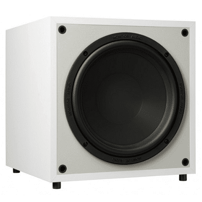 MONITOR Audio MRW-10 subwoofer attivo bass reflex con amplificatore incorporato 100 watt - TechSoundSystem.com