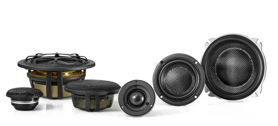 Morel Elate Carbon Pro 53A Kit altoparlanti attivo a 3 vie 130mm 4 ohm 1000W