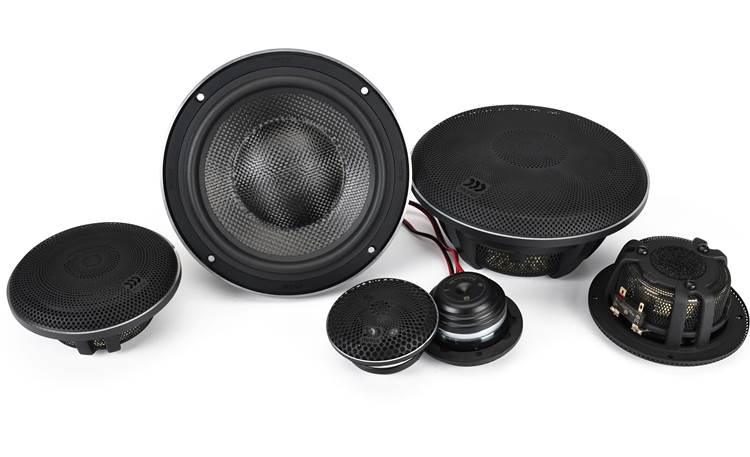 Morel Elate Carbon Pro 63A Kit altoparlanti attivo a 3 vie 165mm 4 ohm 1000W