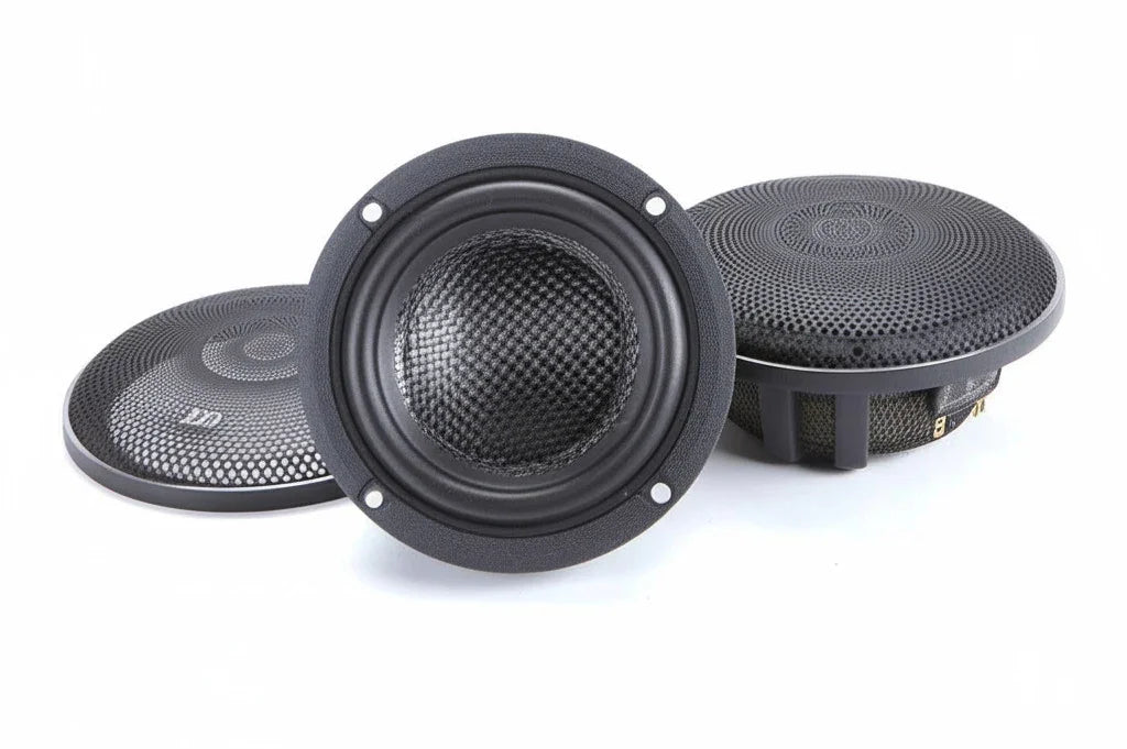 Morel Elate Carbon MM3 coppia di midrange 80mm 4 ohm 400W