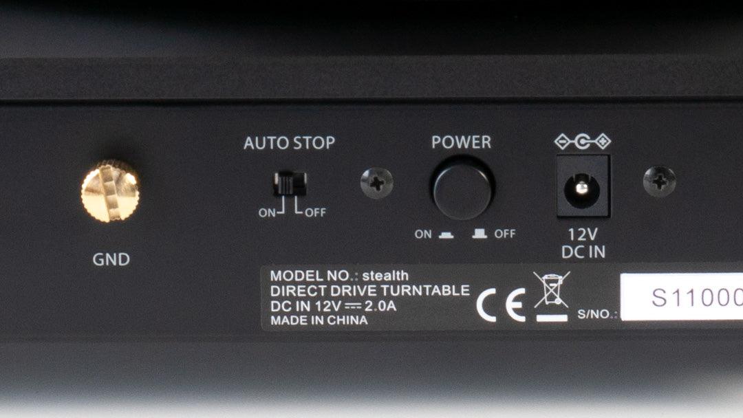 Music Hall THE STEALTH Giradischi trazione diretta testina Ortofon 2M Blue - TechSoundSystem.com