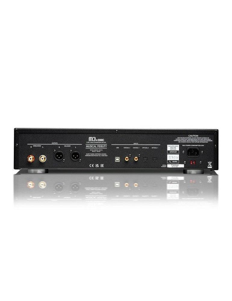 Musical Fidelity M3x DAC Convertitore DAC Texas Instruments PCM1795 32bit/192KHz con circuito di upsampling SRC4392 - TechSoundSystem.com
