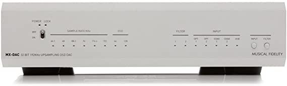 MUSICAL FIDELITY MX DAC Convertitore digitale/analogico 24bit/192KHz Alimentatore esterno - TechSoundSystem.com