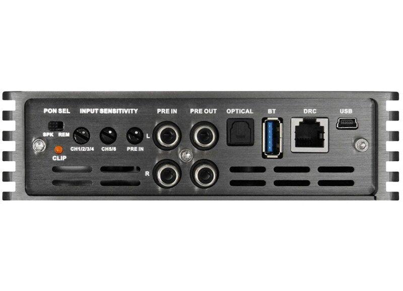 MUSWAY M6V3 Evo amplificatore per auto a 6 canali con DSP a 8 canali - TechSoundSystem.com