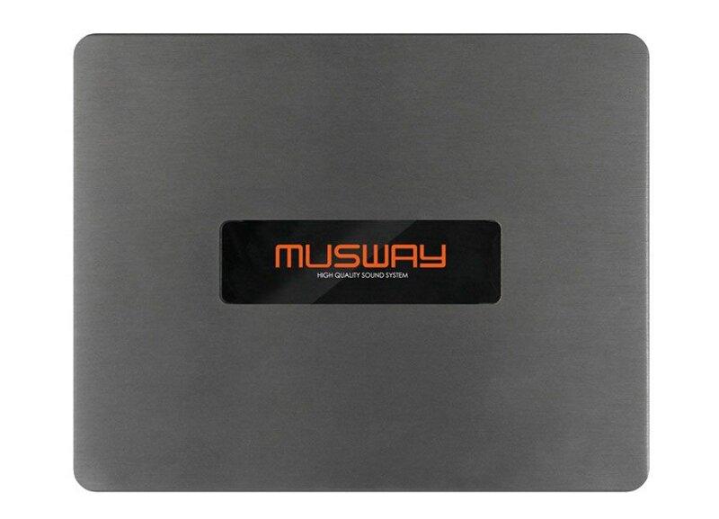 MUSWAY M6V3 Evo amplificatore per auto a 6 canali con DSP a 8 canali - TechSoundSystem.com