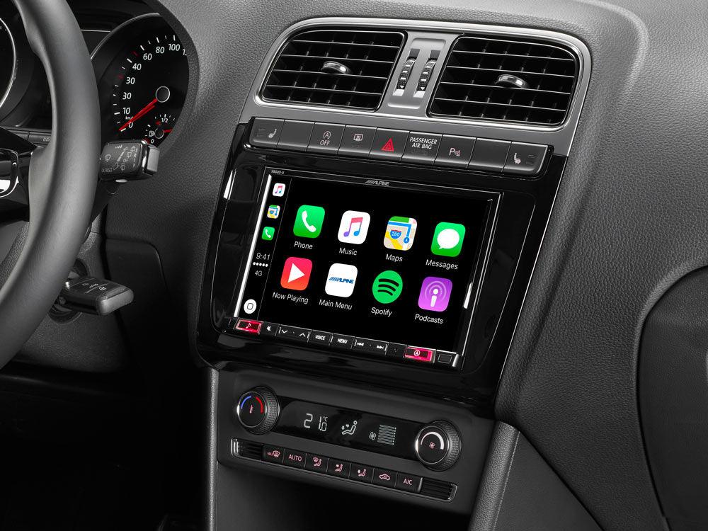 Alpine X803D-P6C autoradio per Volkswagen Polo 5 / GTI (6C) con mappe TomTom, Android Auto e Apple CarPlay - TechSoundSystem.com