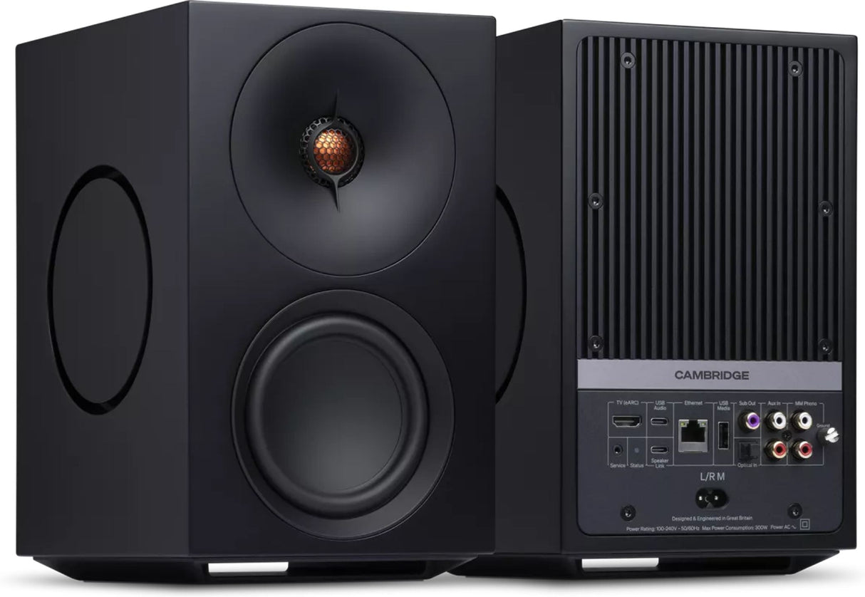 Cambridge L/R M coppia di diffusori attivi da streaming da 4" 2 x 150W