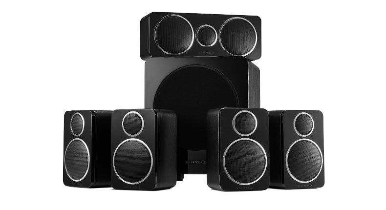 Wharfedale DX-2 5.1 HCP Sistema HT 5.1, satelliti 2 vie 70 W, subwoofer attivo - TechSoundSystem.com