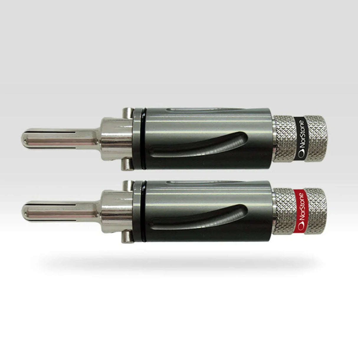 Norstone BANANA PLUG SILVER 500 BLS500 connettori a banana 4 pezzi