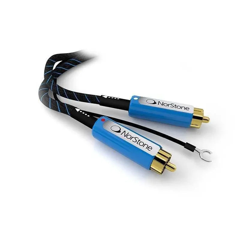 Norstone SKYE RCA + GROUND WIRE cavo di segnale PHONO da 60/100/150 cm