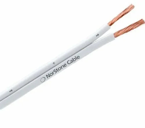 Norstone W15015 bobina di cavo bianco 2x1,5 da 15 mt