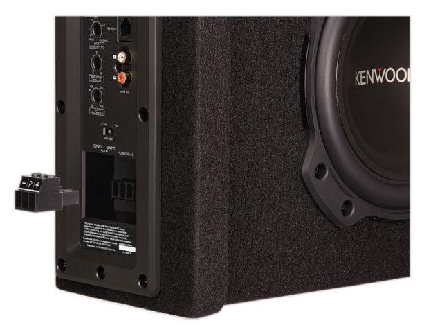 Kenwood PA-W801B subwoofer attivo sottosedile o bagagliaio 400W - TechSoundSystem.com