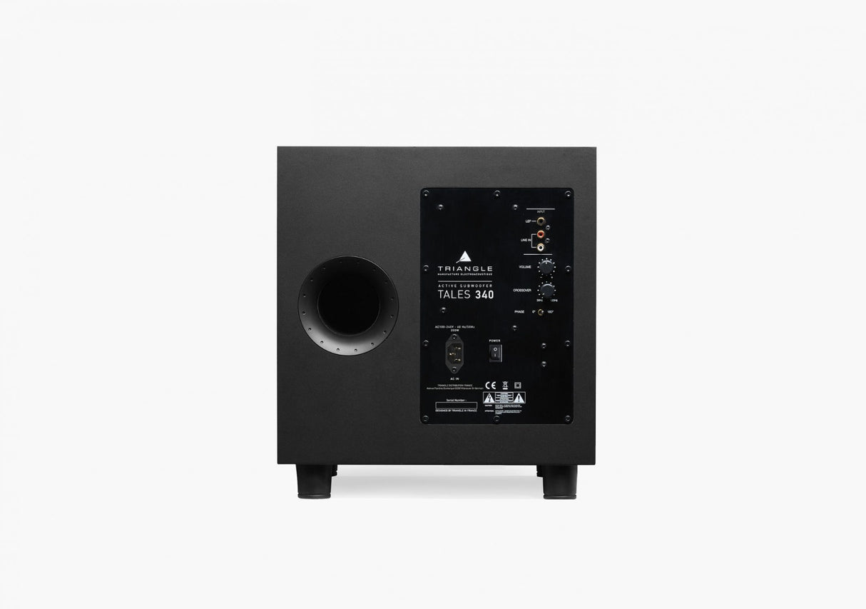 Triangle TALES 340 Subwoofer Hifi e Home Cinema da 10" e 200W RMS - TechSoundSystem.com