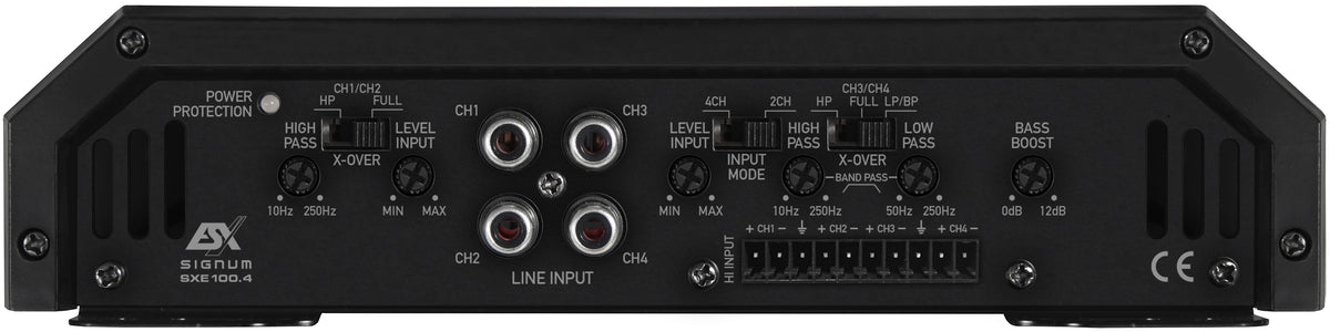 ESX SXE100.4 amplificatore analogico a 4 canali in Classe A/B