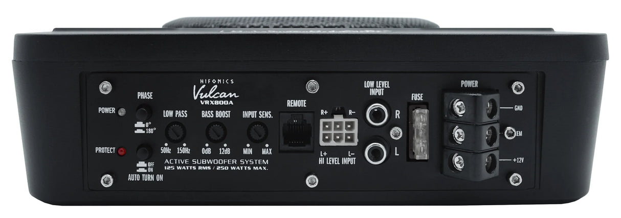 Hifonics VRX800A subwoofer attivo sottosedile da 200mm 250W
