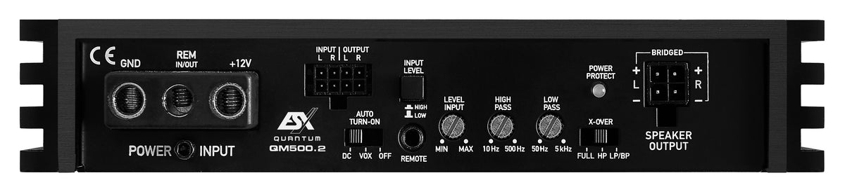 ESX QM500.2 mini amplificatore digitale Classe D a 2 canali