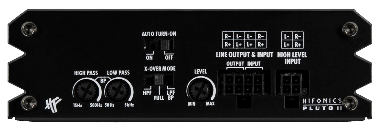 Hifonics Pluto II amplificatore digitale a 2 canali in Classe D 320W