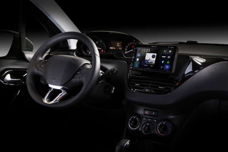 Pioneer SPH-EVO82DAB-208 autoradio1 DIN 8" per Peugeot 208 e 2008 dal 2012 - TechSoundSystem.com