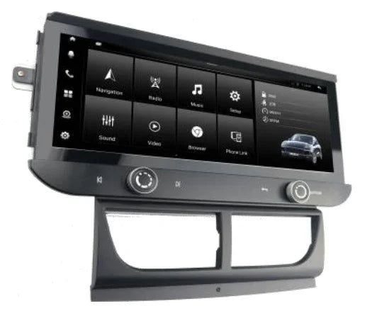Hardstone HS PHE22-ALZ CUSTOM FIT ANDROID per Porsche Macan schermo 12.3" Capacitivo IPS UHD 2400X900 - TechSoundSystem.com