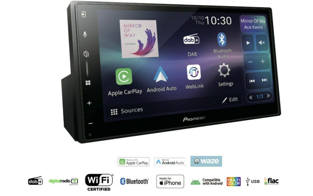 Pioneer SPH-DA77DAB Autoradio Apple Car Play e Android Auto wireless, USB Mirroring via WebLink® 3.0 - TechSoundSystem.com