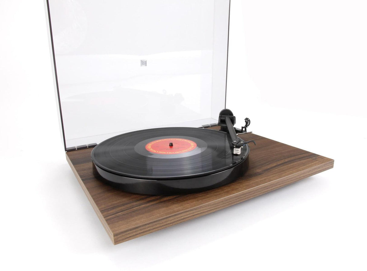 REGA PLANAR 1 WALNUT GIradischi braccio REGA RB110 e testina CARBON - TechSoundSystem.com