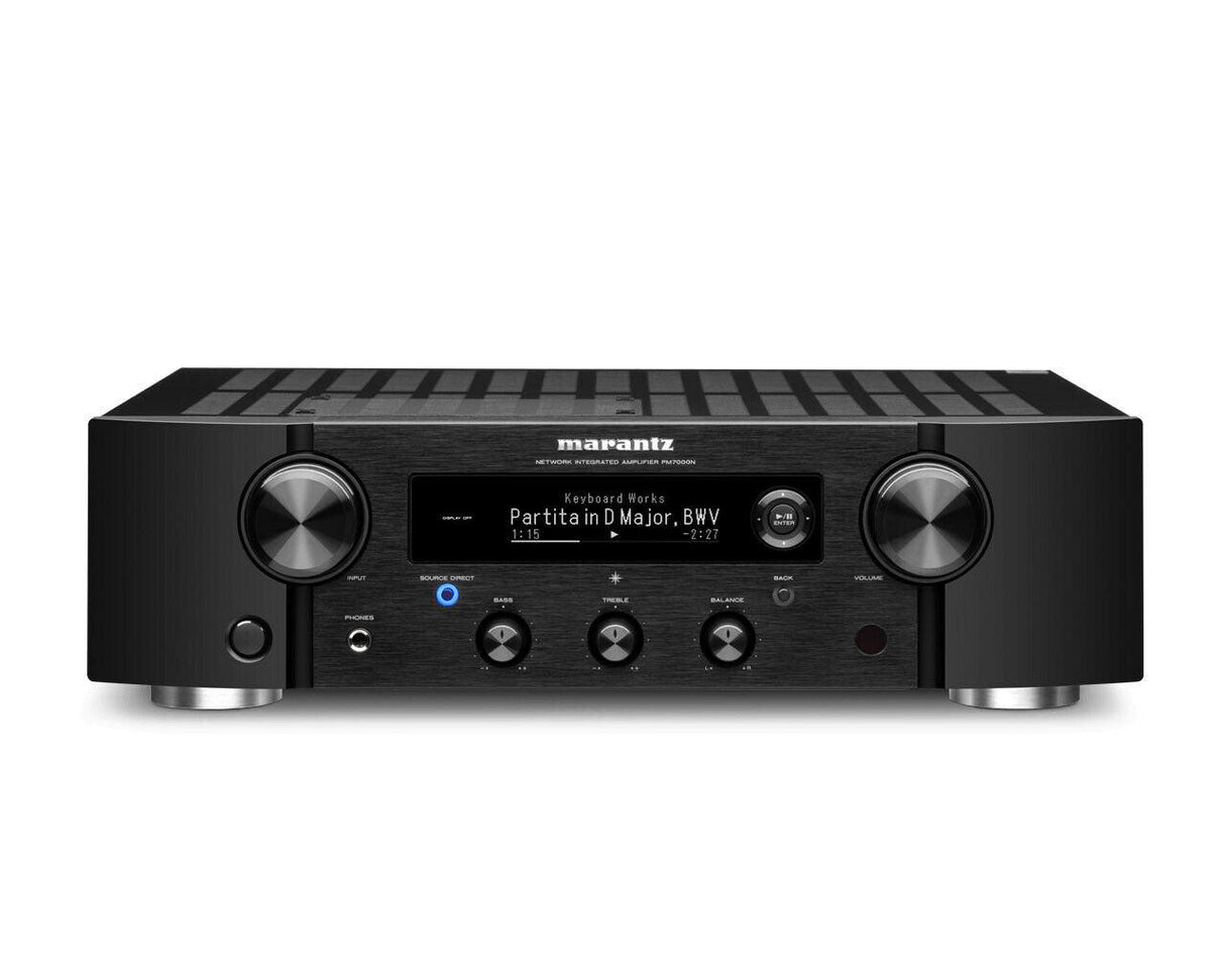 Marantz PM7000N BLACK Amplificatore integrato Hi-Fi di rete con Current Feedback e tecnologia HEOS - TechSoundSystem.com
