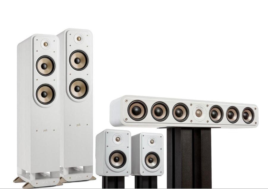 Polk Audio Kit 5.0 Signature Elite: S55EL/S15EL/S35EL BIANCHI - TechSoundSystem.com