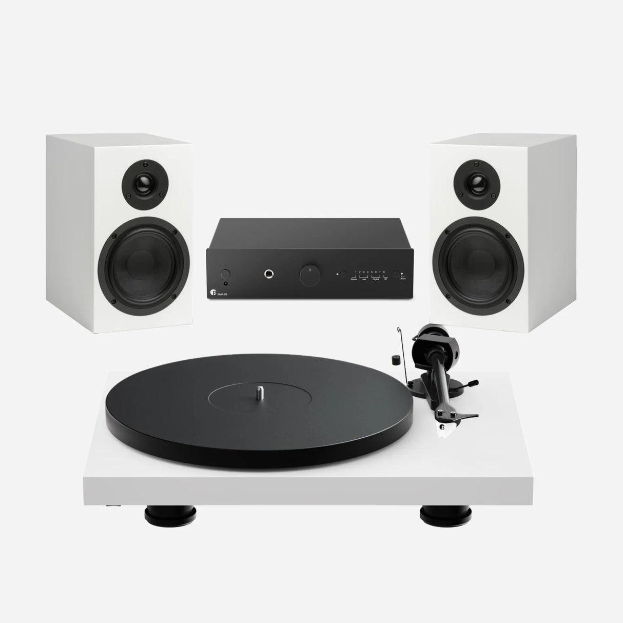 Pro-ject Colourful Audio System 2: sistema audio Hifi All-in-one (vari colori)