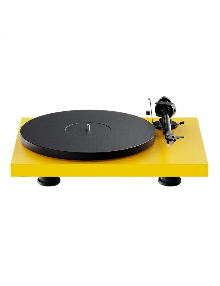 Pro-Ject Debut EVO 2 GIALLO SATINATO Giradischi compreso di braccio e testina Pick IT MM Evo - TechSoundSystem.com