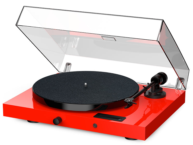 Pro-ject JUKEBOX E1 Giradischi all-in-one amplificato braccio da 8,6" in alluminio e di testina Ortofon - TechSoundSystem.com