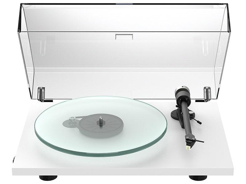 Pro-ject T2 SUPER PHONO BIANCO Giradischi con stadio phono MM a discreti e di testina Sumiko Rainier - TechSoundSystem.com