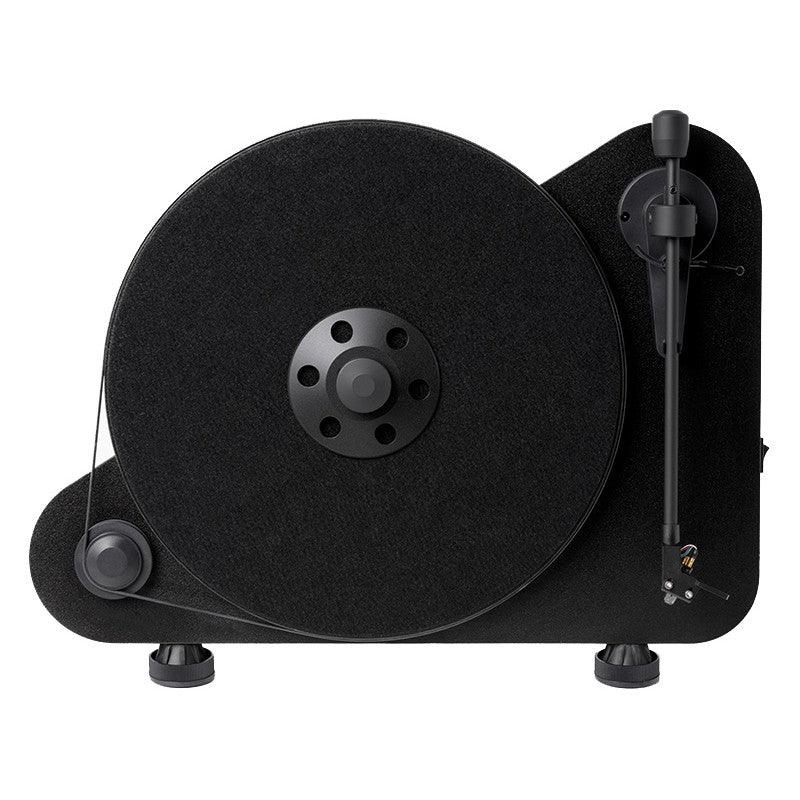 Pro-Ject VTE R BLUETOOTH Giradischi verticale NERO con braccio e testina Ortofon OM5E - TechSoundSystem.com