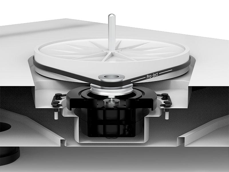 Pro-ject X2 B Giradischi bilanciato mini XLR 5-pin e Testina Ortofon Quintet Red - TechSoundSystem.com