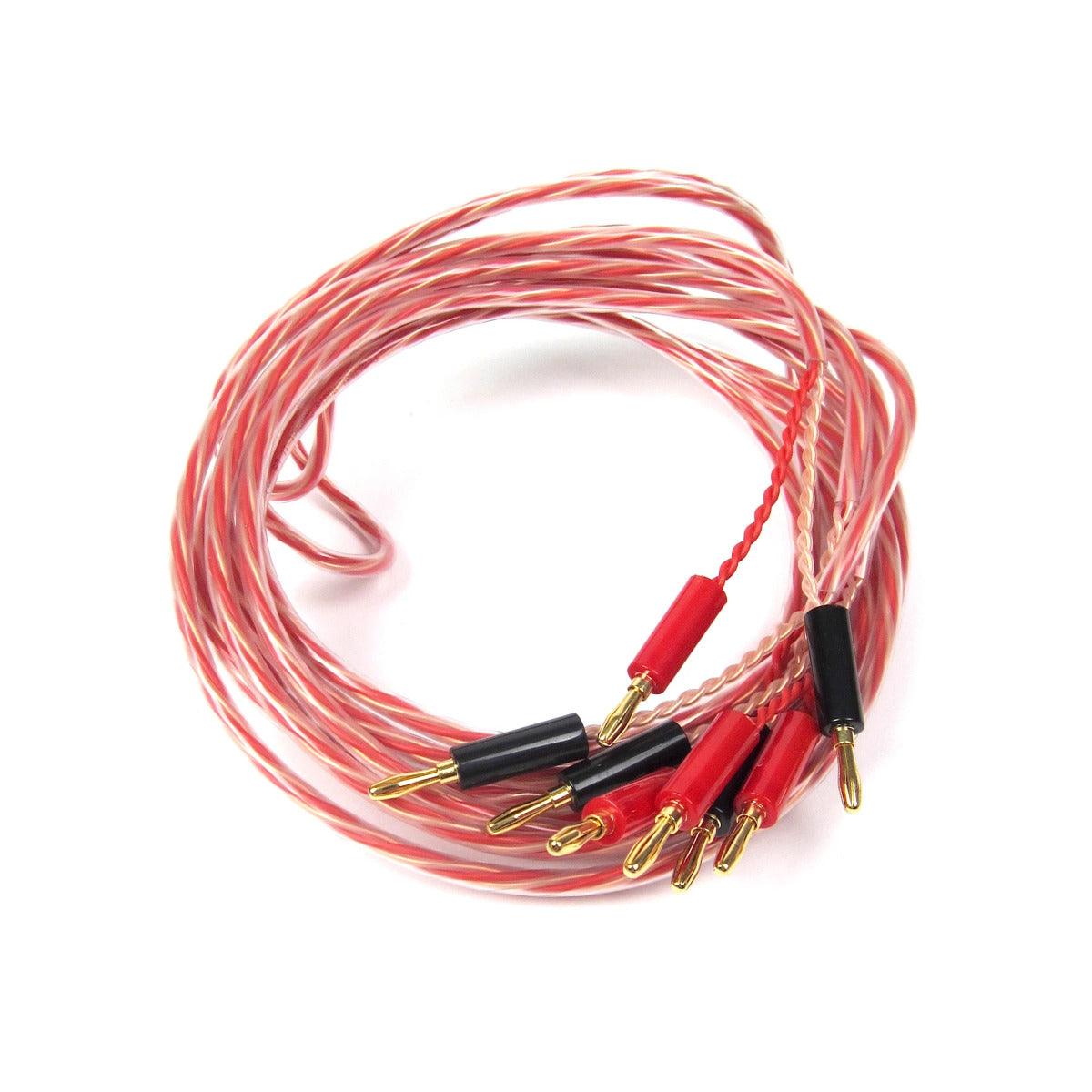 Pro-ject CONNECT IT LS 3MT COPPIA cavi per diffusori 3 metri Rame HP-OFC Connettori a banana - TechSoundSystem.com