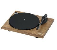 PRO-JECT Essential III Giradischi hifi testina ORTOFON, NOCE - TechSoundSystem.com