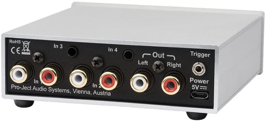 Pro-ject PRE BOX S2 ANALOGUE BLACK Preamplificatore stereo analogico - TechSoundSystem.com